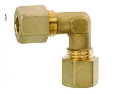 GOK Schneidringverschraubung 8 mm Winkel - Messing